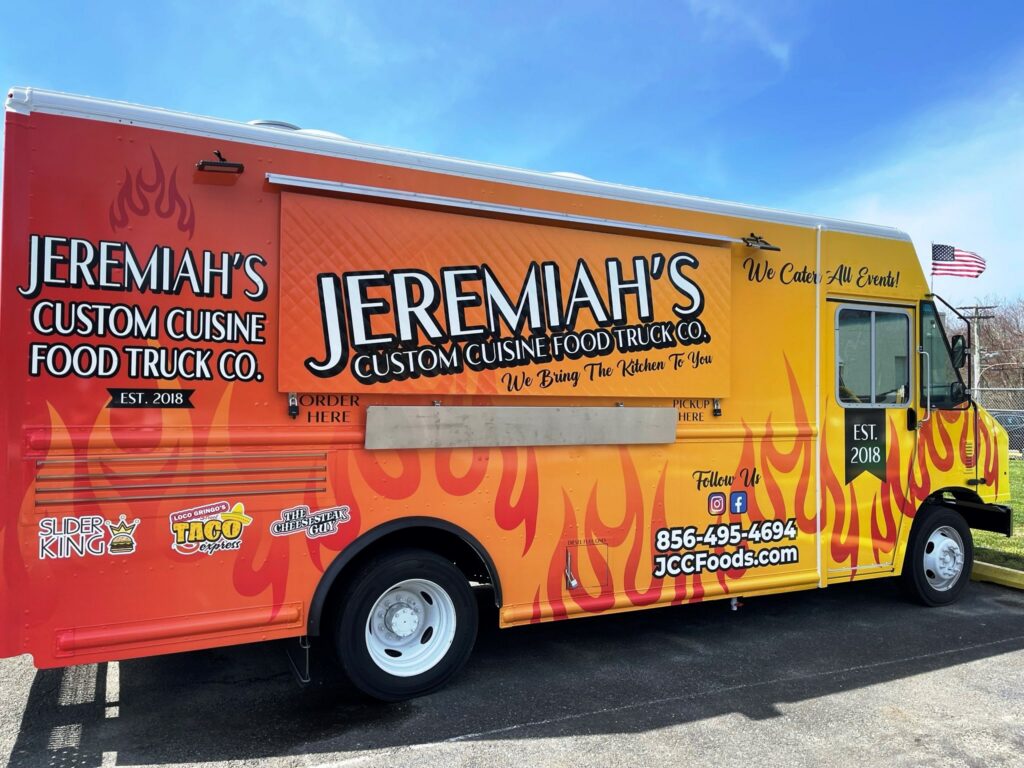 Jeremiahs Custom Cuisine food truck New Jersey